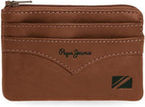 Pepe Jeans jakke pung, one size Herre pung Naty Shop Brown