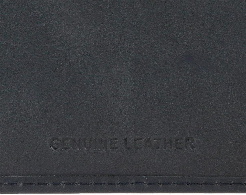 Pepe Jeans Pung til mænd Blå 11,5 x 8 x 1 cm RFID-beskyttet læderpung med møntlomme Herrepung Naty Shop