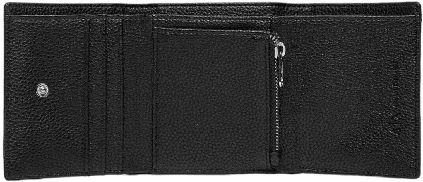 Armani Exchange Wave Bi-Fold damepung, sort Naty Shop damepung