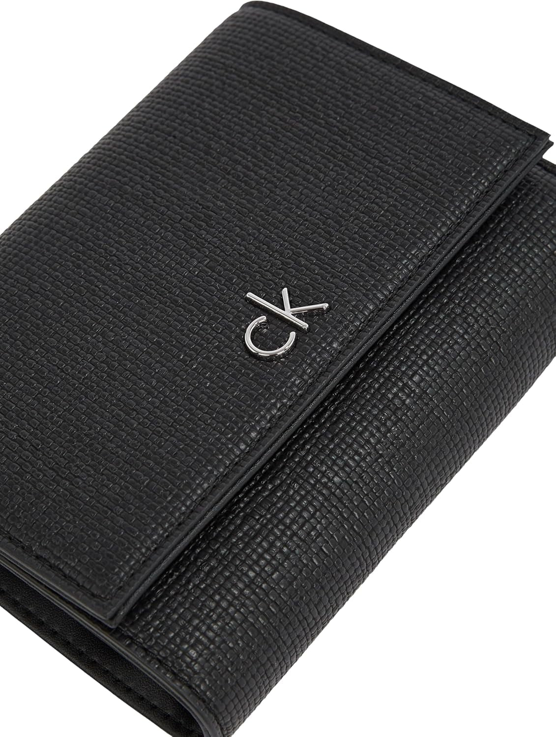 Calvin Klein Daily Medium Trifold Klein damepung, sort (Ck Black), Naty Shop damepung i naturlig størrelse