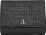 Calvin Klein Dame Daglig Medium Trifold Klein Wallet, Sort (Ck Black), Life Size Dame Wallet Naty Shop Standardtitel