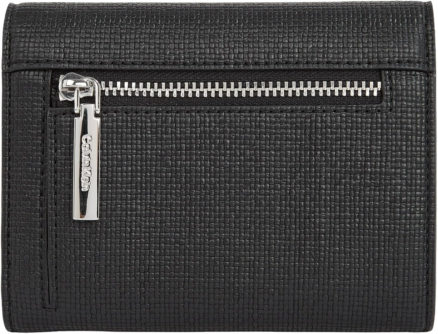 Calvin Klein Daily Medium Trifold Klein damepung, sort (Ck Black), Naty Shop damepung i naturlig størrelse