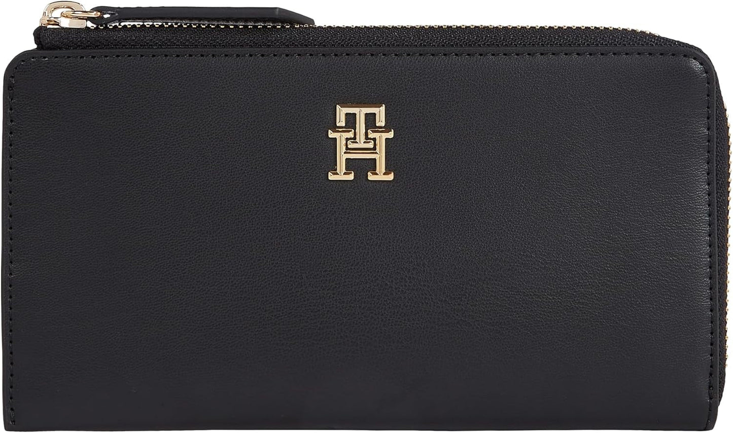 Pung til kvinder Tommy Hilfiger Slim Large, sort (sort), Onesize Damepung Naty Shop Standardtitel