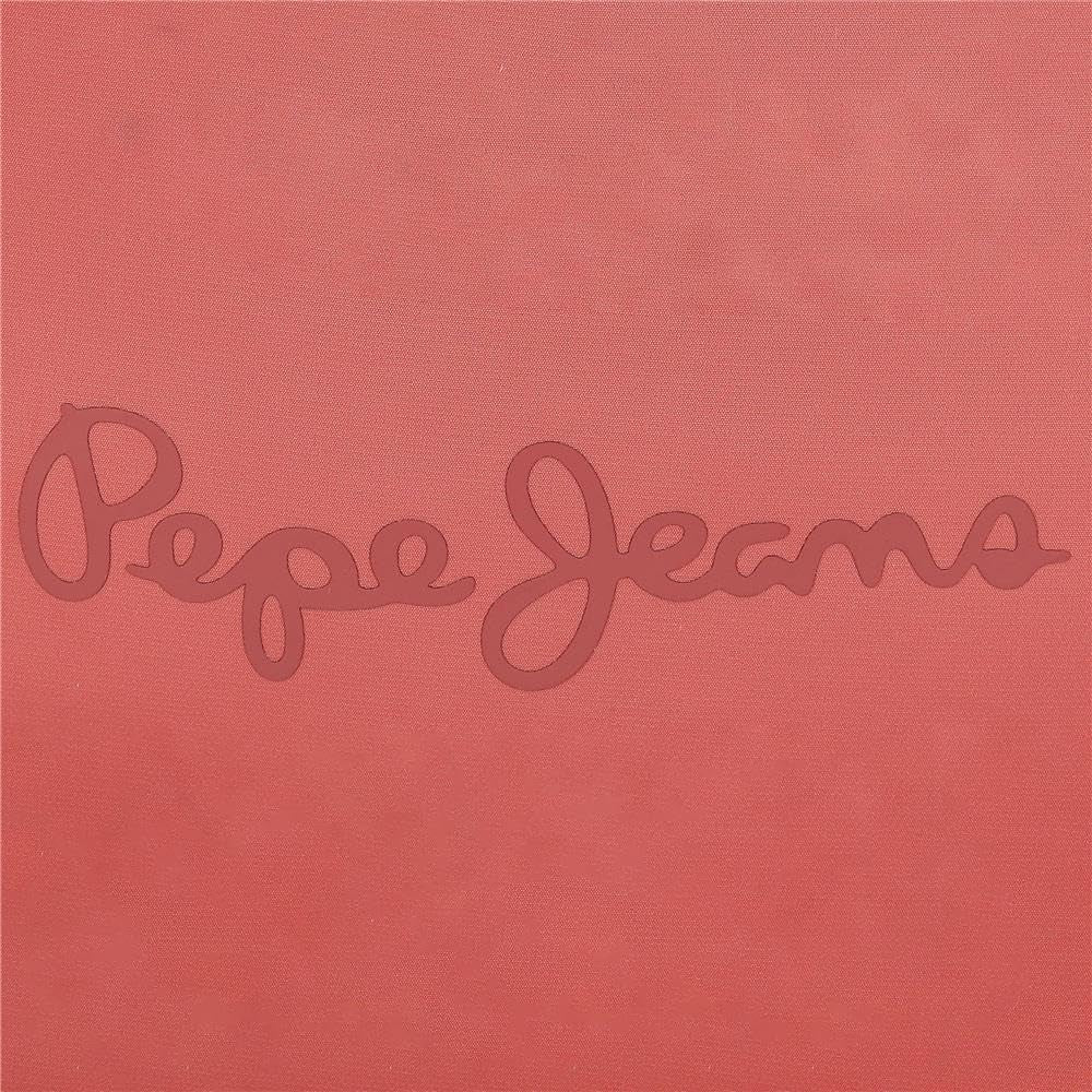 Pepe Jeans Corin tegnebog med kortrum, Pink, 19,5 x 10 x 2 cm, polyester og PU fra Joumma Tasker, Rosa, One Size, tegnebog med kortrum Damepung Naty Shop