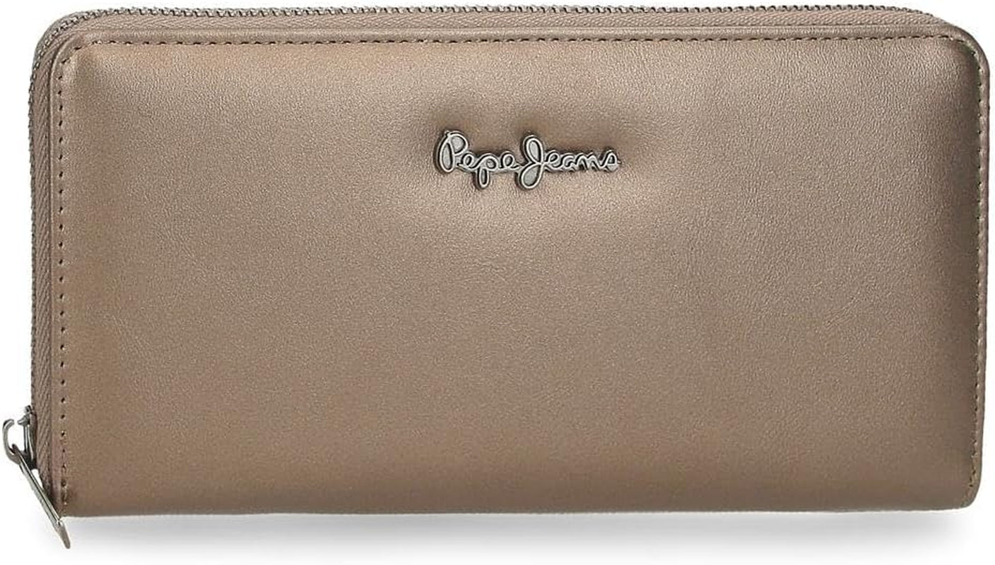 Pepe Jeans Ruby pung, pung, pung, lavet af polyester med imiteret læder detaljer. Rum, lynlåse. Fra Joumma Tasker Damepung Naty Shop Rubin Ruby Pung