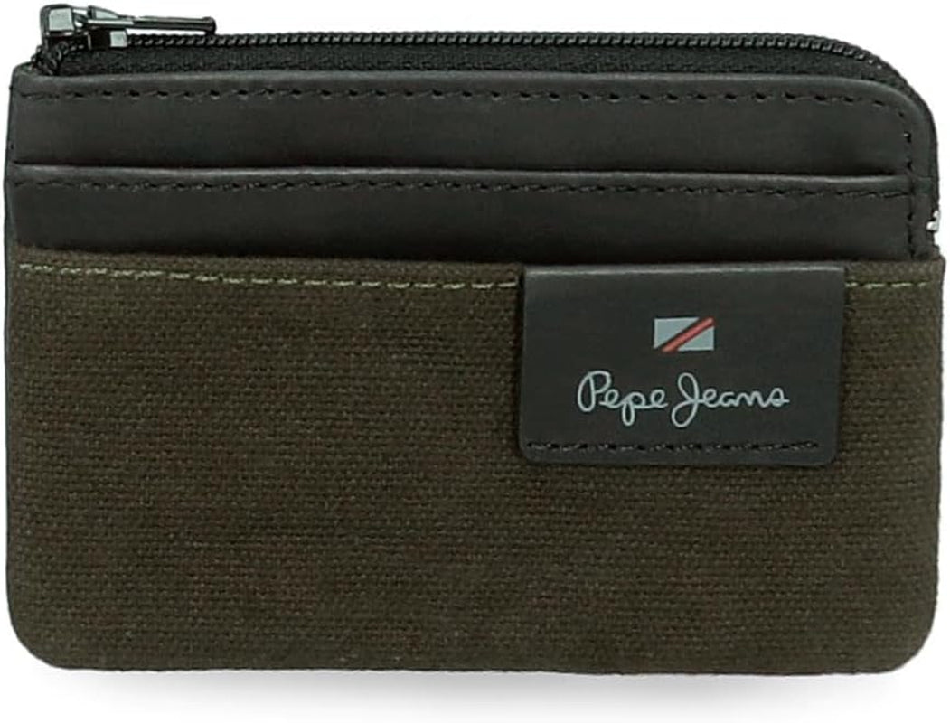 Pepe Jeans Hilltop Punge Punge Punge Punge Casual Læder. Fra Joumma Tasker Herrepung Naty Shop Grøn Pung
