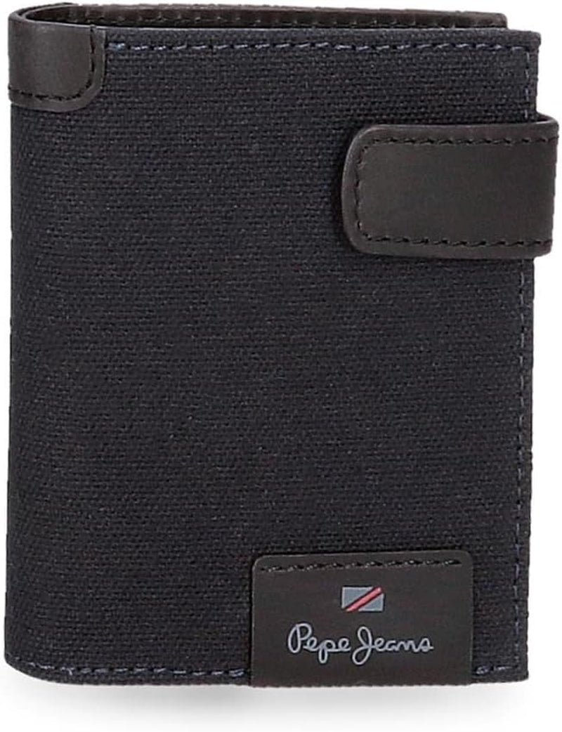 Pepe Jeans Hilltop Punge Punge Punge Punge Casual Læder. Fra Joumma Tasker Pung Mænd Naty Shop Navy Click Wallet