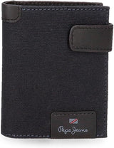 Pepe Jeans Hilltop Punge Punge Punge Punge Casual Læder. Fra Joumma Tasker Pung Mænd Naty Shop Navy Click Wallet