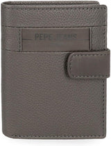 Pepe Jeans Afkrydsningsboks Sort Brun Blå Grå Koskind Punge & punge Herrepung Naty Shop Grå Click Wallet