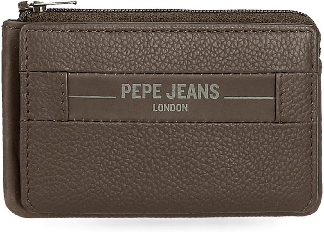Pepe Jeans Checkbox Koskind Punge & punge Sort Brun Blå Grå Herrepung Naty Shop Brun kortholder