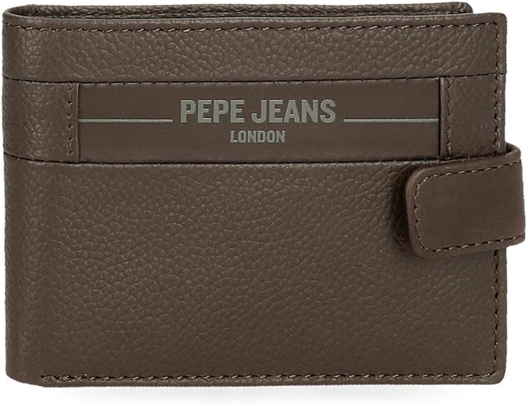 Pepe Jeans Checkbox Koskind Punge & punge Sort Brun Blå Grå Herrepung Naty Shop Brun Vandret pung