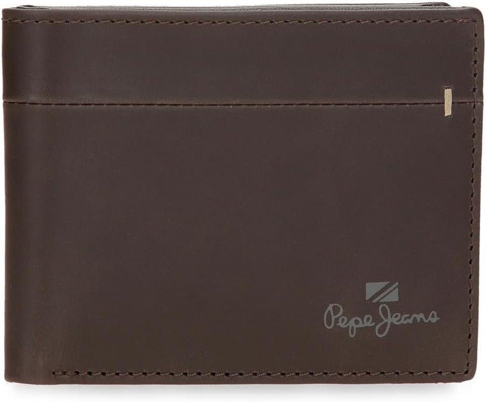 Pepe Jeans Staple Koskind tegnebøger og punge, Sort, Brun, Navy, Forskellige størrelser Herre tegnebog Naty Shop Brun Staple tegnebog