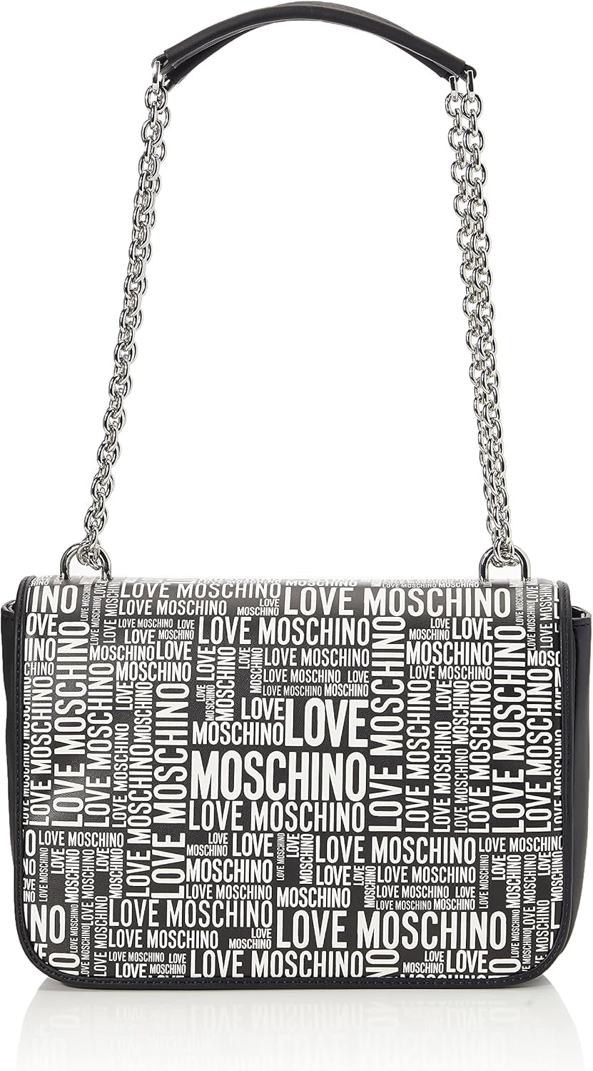 Love Moschino Skuldertaske til kvinder Pre-Collection Efterår-Vinter 2021 Sorte Tasker Kvinder Naty Shop Standardtitel