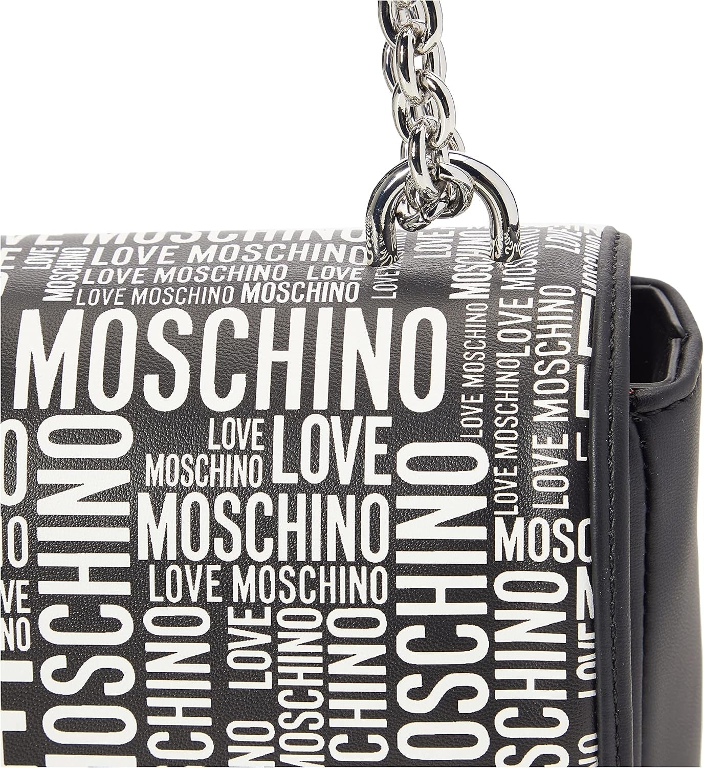 Love Moschino Skuldertaske til kvinder Pre-Collection Efterår-Vinter 2021 Sorte Tasker Kvinder Naty Shop