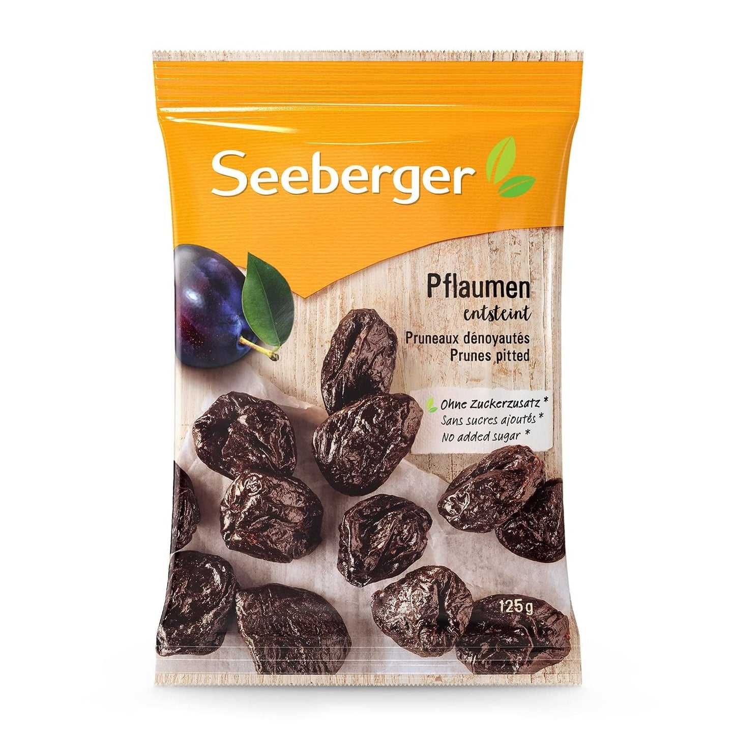 Seeberger blommer, udstenede, 125 g Tørrede produkter Naty Shop Standard titel