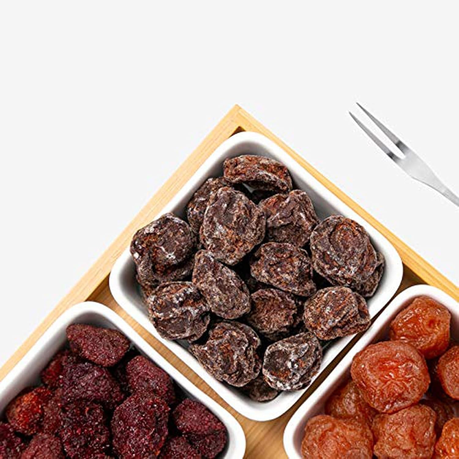 Salte søde asiatiske svesker revne blommekonserves 2 poser Traditionelle kinesiske frugtslik è¯æ¢... (4,23 oz pr. pose) Naty Shop Dehydrerede produkter