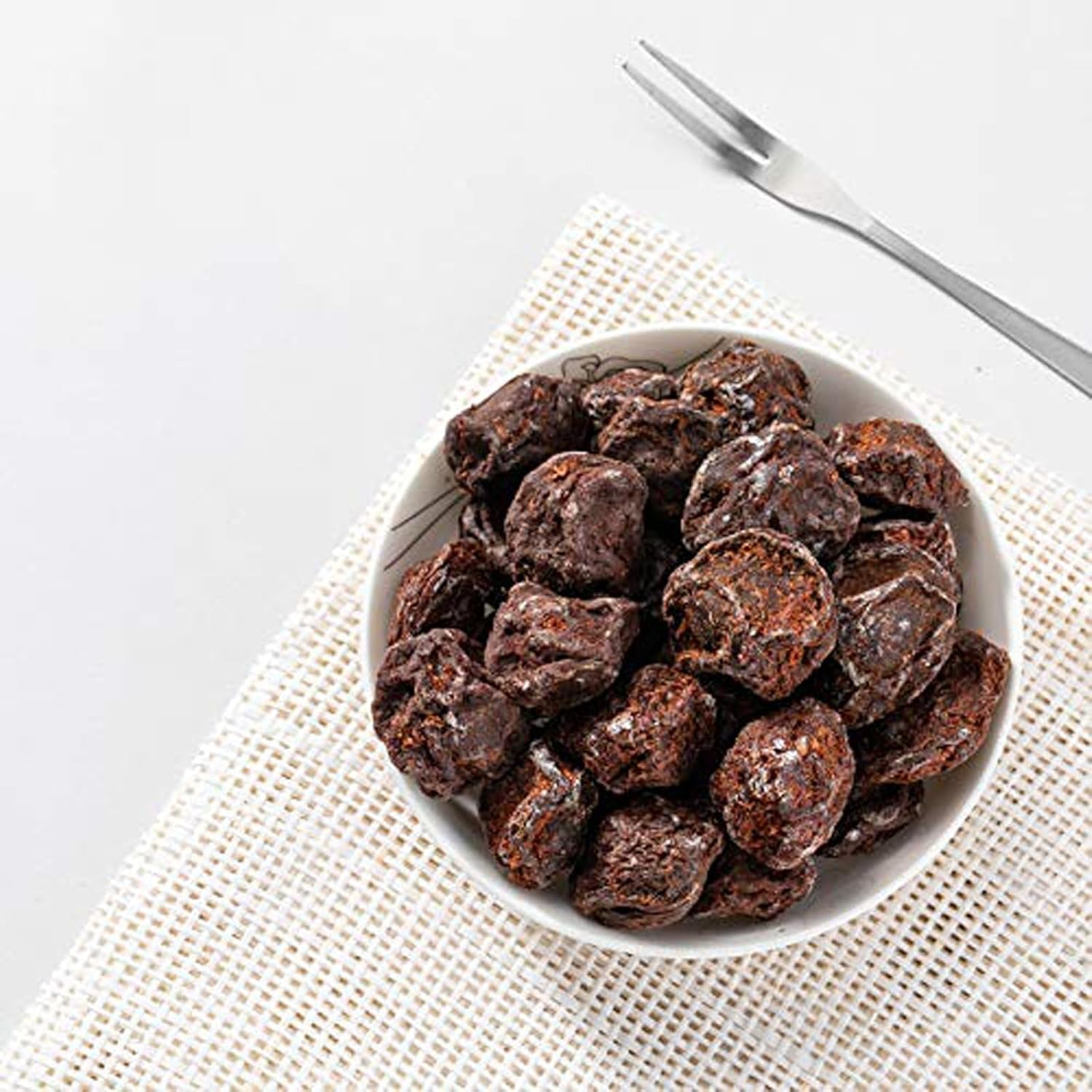 Salte søde asiatiske svesker revne blommekonserves 2 poser Traditionelle kinesiske frugtslik è¯æ¢... (4,23 oz pr. pose) Naty Shop Dehydrerede produkter