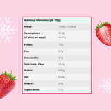 Frysetørret jordbærpulver 250g - Frysetørret frugtpulver - Frysetørret jordbærpulver til bagning, smoothie og mysli - 100% naturligt jordbærpulver uden tilsætningsstoffer Dehydrerede produkter Naty Shop