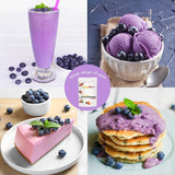 Frysetørret vilde blåbærpulver 100g - Frysetørret frugtpulver - Frysetørret blåbærpulver til bagning, smoothie og mysli - Naturligt blåbærpulver uden tilsætningsstoffer Dehydrerede produkter Min butik