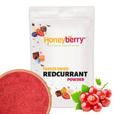 Frysetørret ribspulver 100g - Frysetørret frugtpulver - Ribspulver til smoothies og bagning - Naturligt bærpulver uden tilsætningsstoffer Dehydrerede produkter Naty Shop 100G