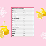 Frysetørret citronskalpulver 100g - Frysetørret frugtpulver - Frysetørret citronpulver til bagning, smoothies og te - 100% naturligt citronpulver uden tilsætningsstoffer Dehydrerede produkter Naty Shop
