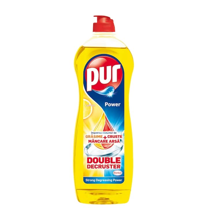 Opvaskemiddel Pur Duo Power Lemon, 0,9 l Detergenti Naty Shop