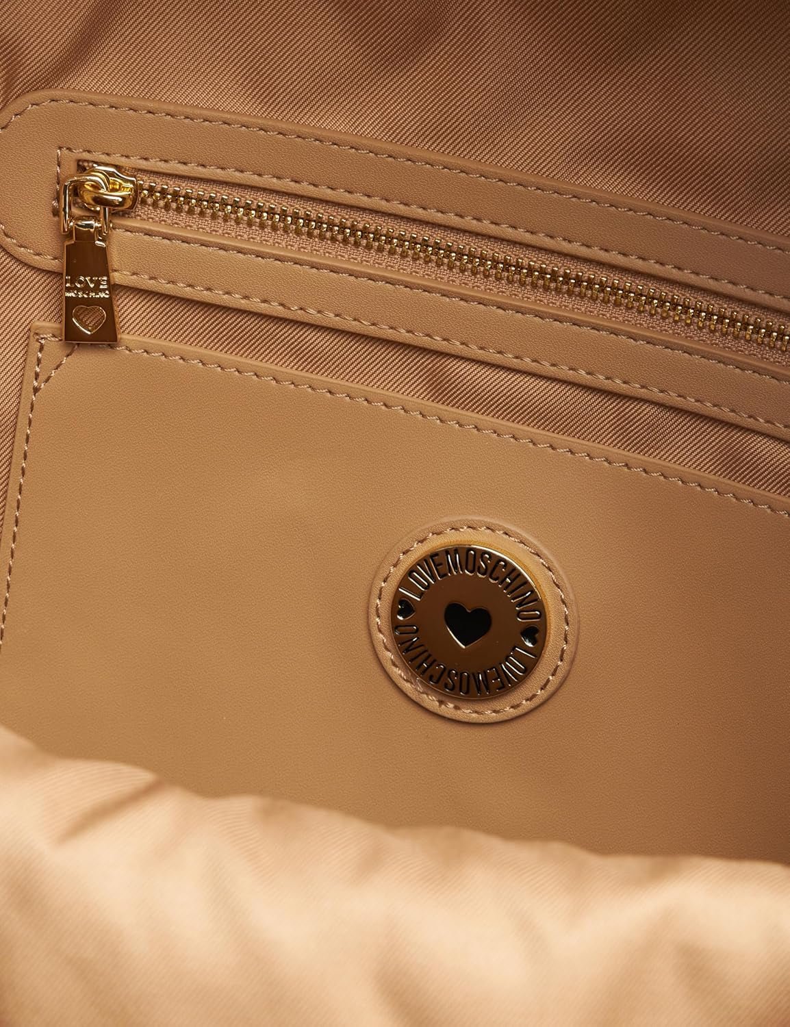 Love Moschino kvinders rygsæk, pink Naty Shop dametasker
