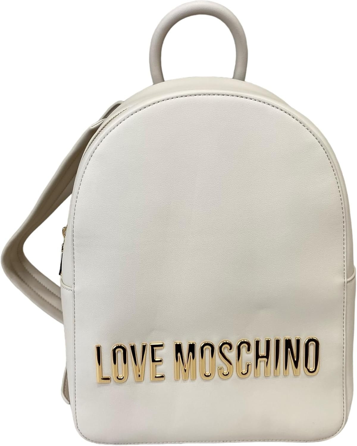 Skuldertaske til kvinder fra Love Moschino, model JC4193PP1IKD0, lavet af syntetisk læder Dametasker Naty Shop White
