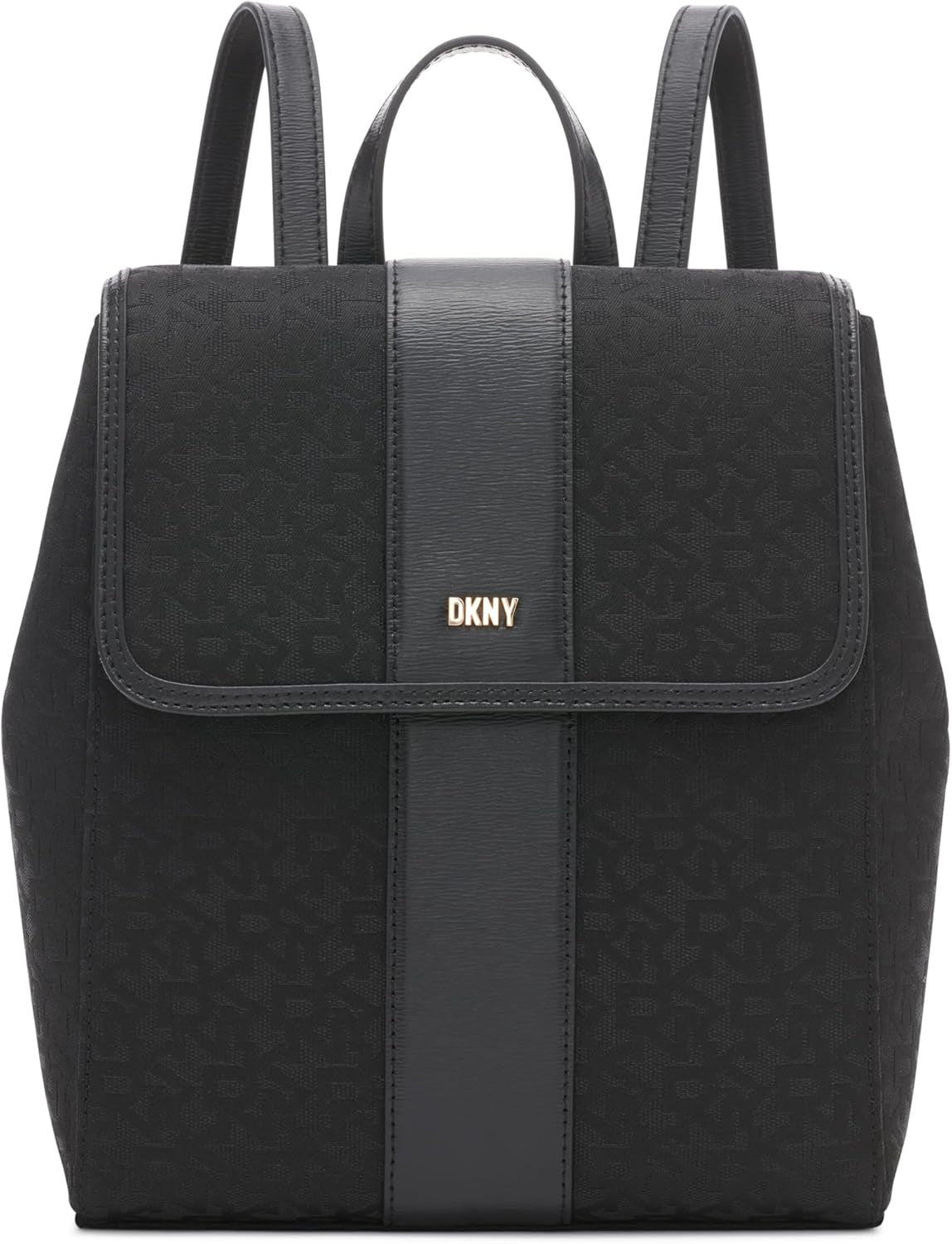 DKNY hverdagsrygsæk til kvinder, sort logo/sort naty butikstasker til kvinder Standardtitel