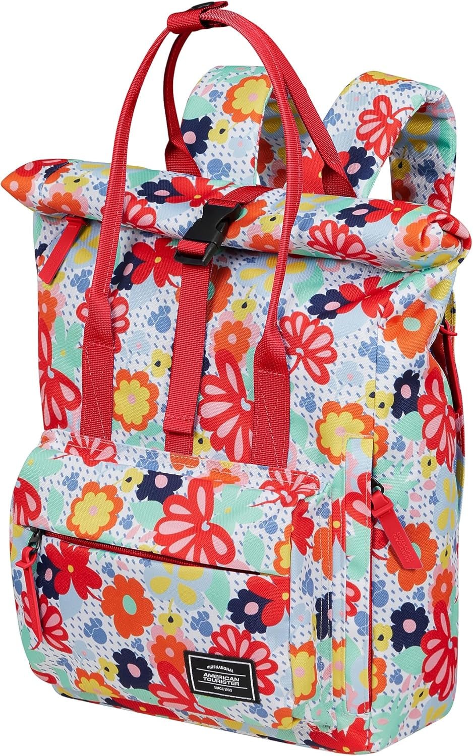 Rygsæk til børn American Tourister Urban Groove Disney, 36 cm, 17 L, flerfarvet (Minnie Flower) Premium rygsække og tasker Naty Shop