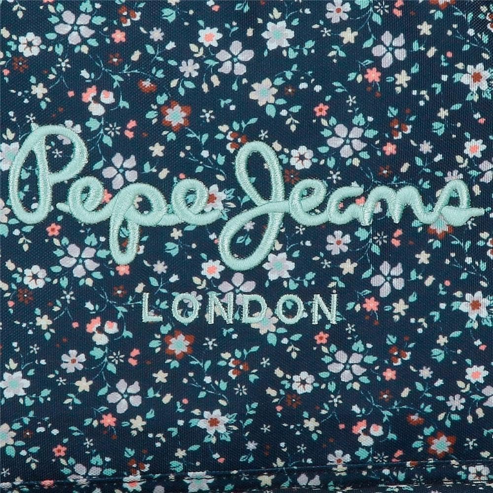 Pepe Jeans Alenka skolerygsæk med trolley, blå, 30 x 40 x 12 cm, polyester, 14,4 l, blå, skolerygsæk med trolley Premium rygsække og tasker Naty Shop