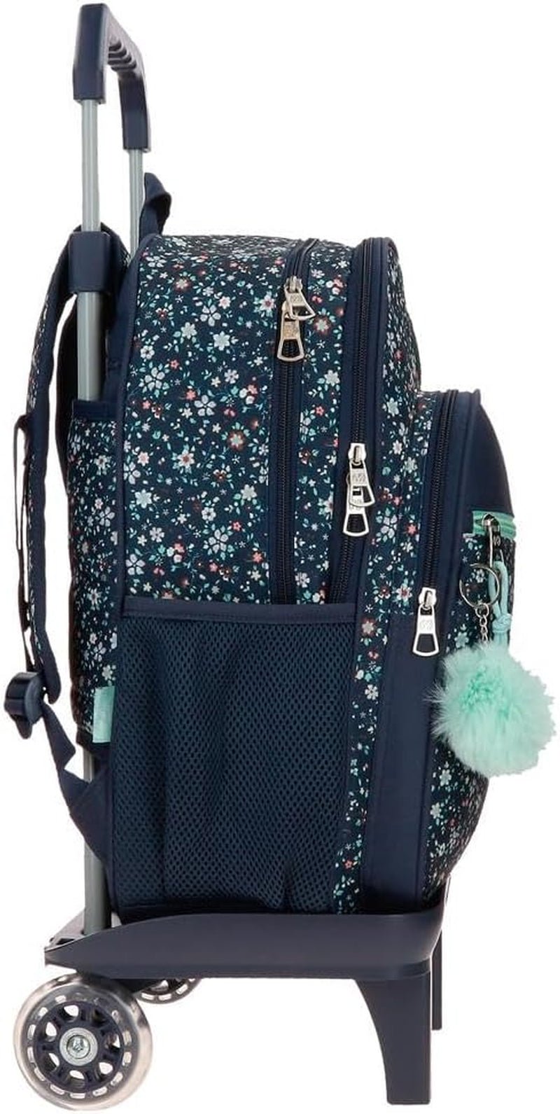 Pepe Jeans Alenka skolerygsæk med trolley, blå, 30 x 40 x 12 cm, polyester, 14,4 l, blå, skolerygsæk med trolley Premium rygsække og tasker Naty Shop