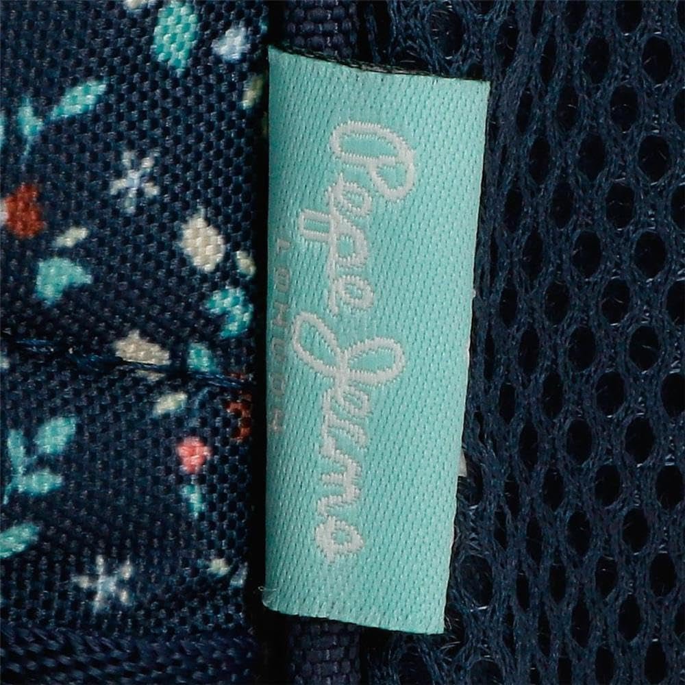 Pepe Jeans Alenka skolerygsæk med trolley, blå, 30 x 40 x 12 cm, polyester, 14,4 l, blå, skolerygsæk med trolley Premium rygsække og tasker Naty Shop