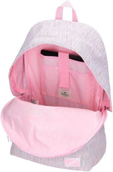 Pepe Jeans Miri skolerygsæk, pink, 31 x 44 x 17,5 cm, polyester, 22,79 l, pink, skolerygsæk Premium rygsække og tasker Naty Shop