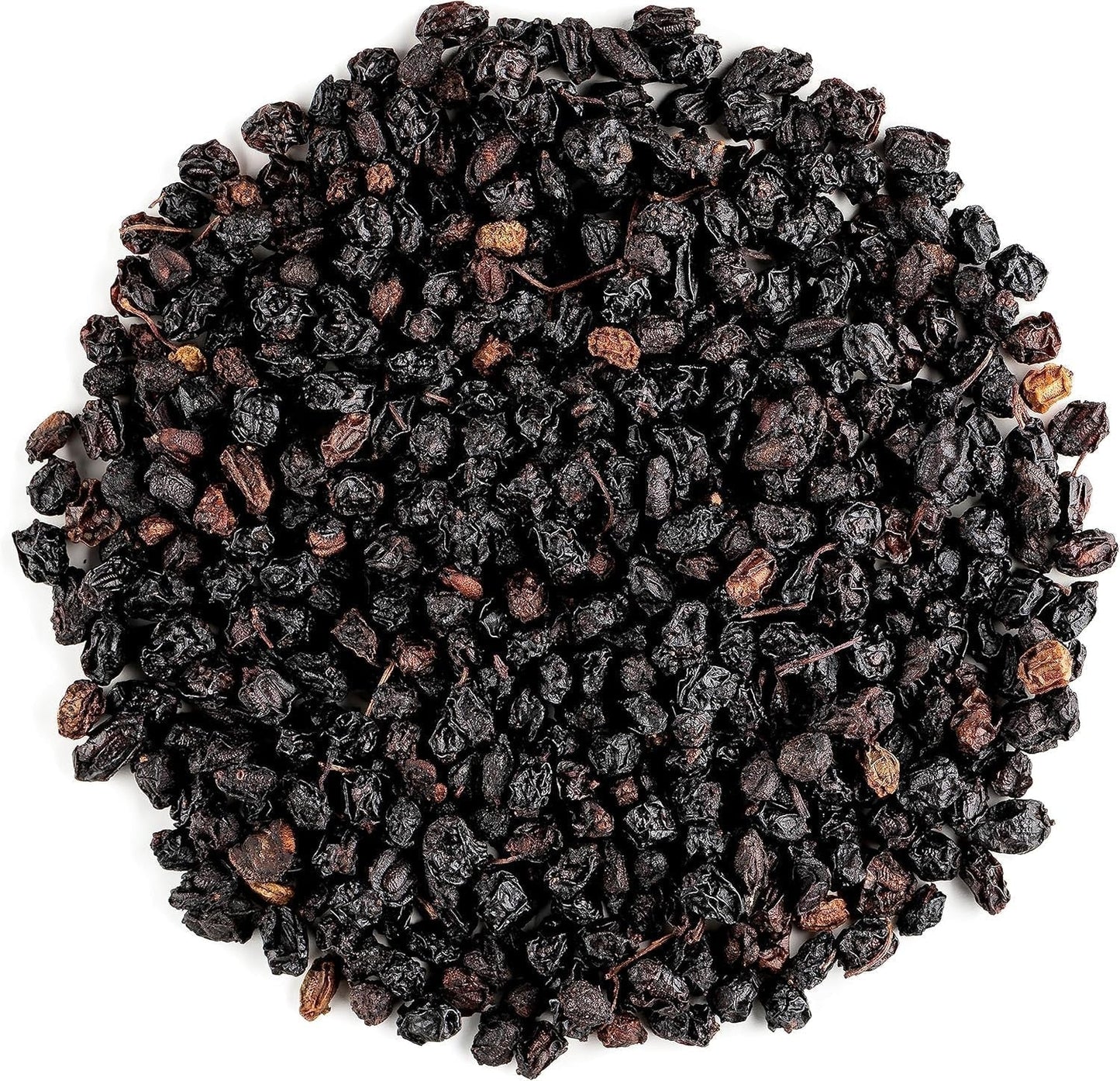 Økologisk sort hyldebær - hele sambucusbær - hyldebærdehydrerede produkter Naty Shop 200 G (1 pakke) sort hyldebær