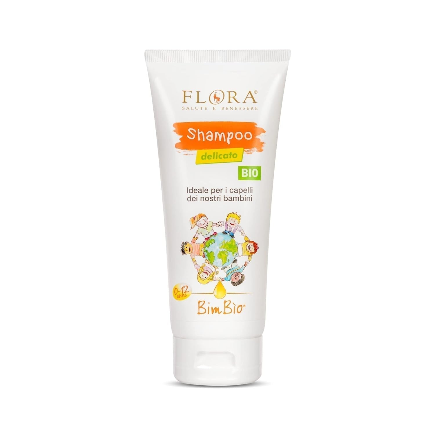 Bimbio Organic Bdih Shampoo - 200 ml Børn - Bad og hudpleje Naty Shop Standard titel