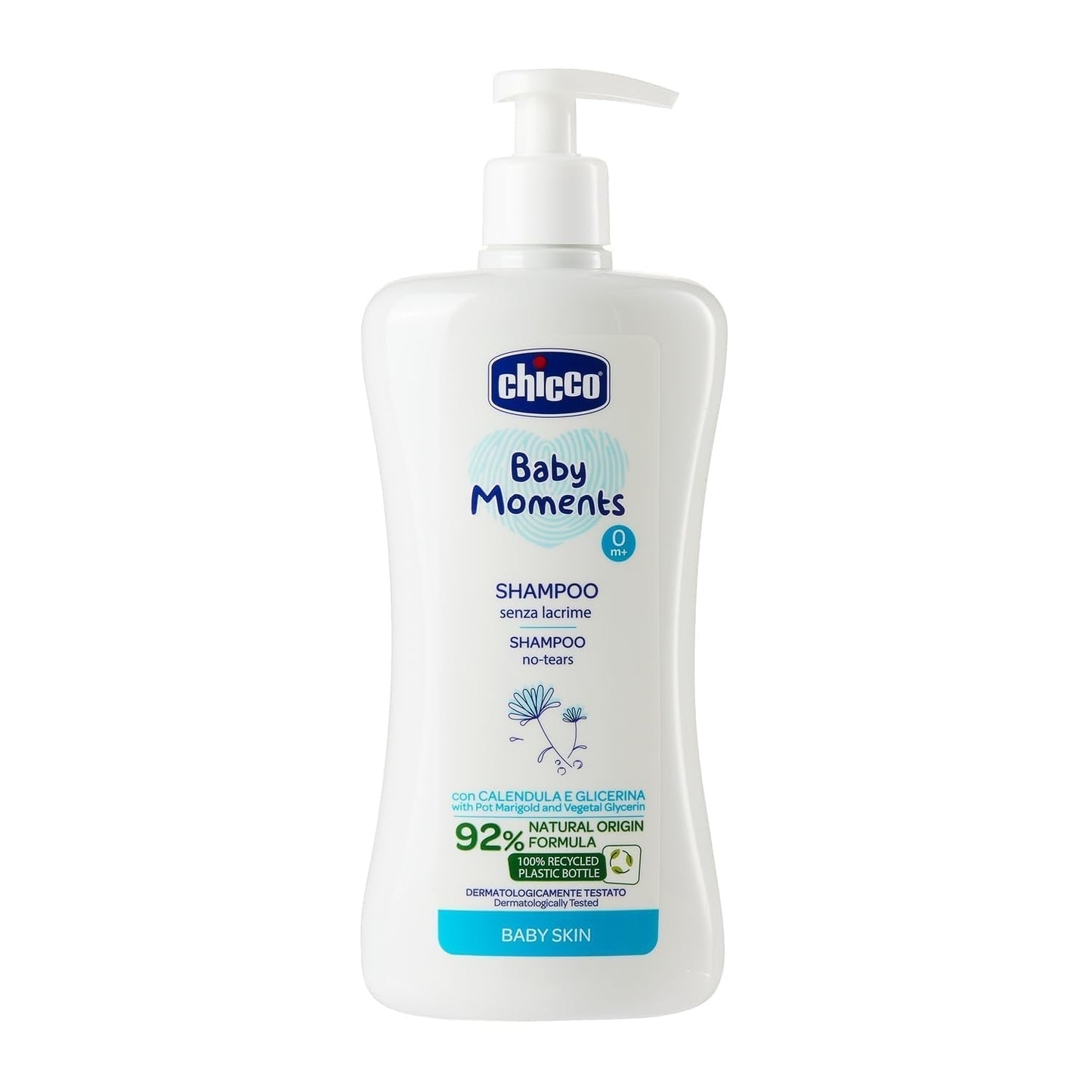 Chicco børneshampoo - bad og hudpleje Naty Shop 500 ml (1 pakke)
