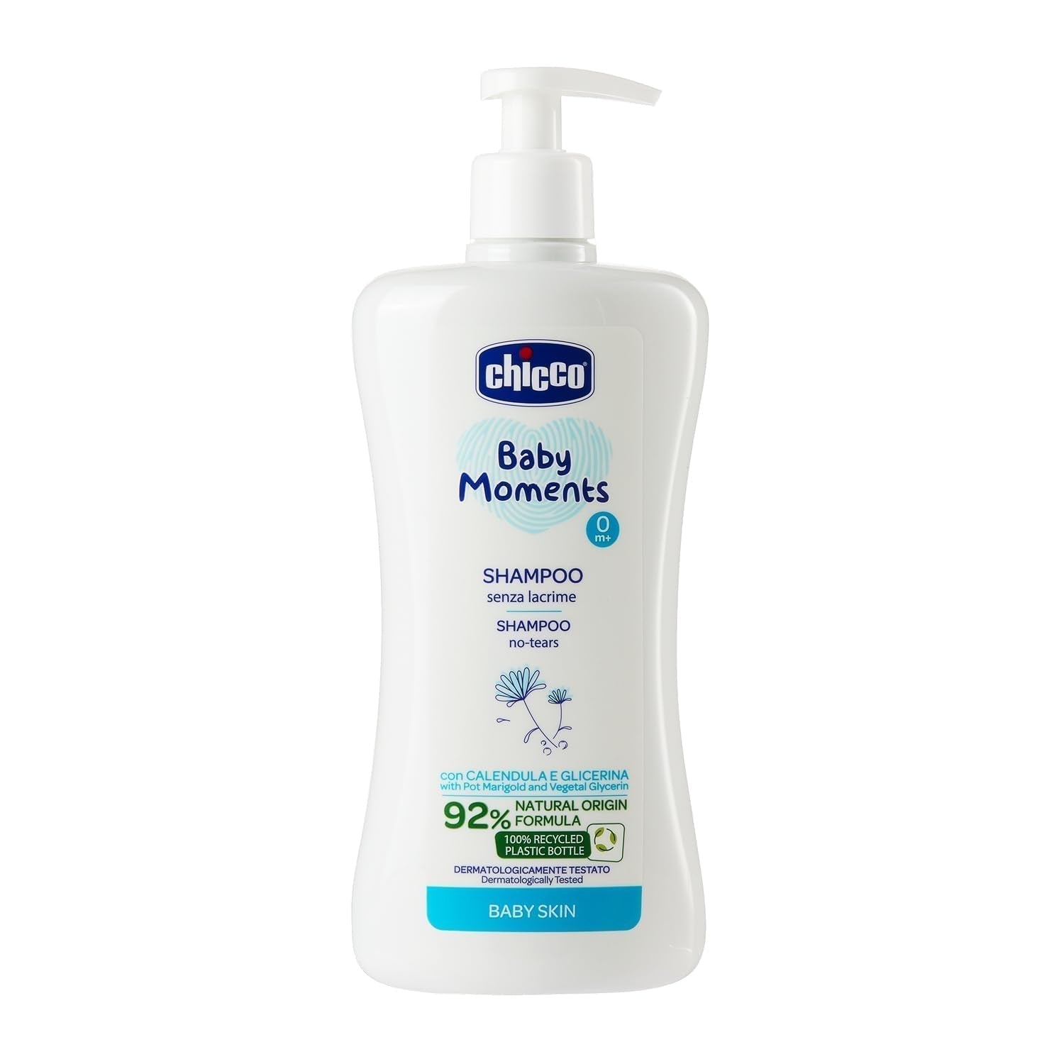 Chicco børneshampoo - bad og hudpleje Naty Shop 500 ml (1 pakke)