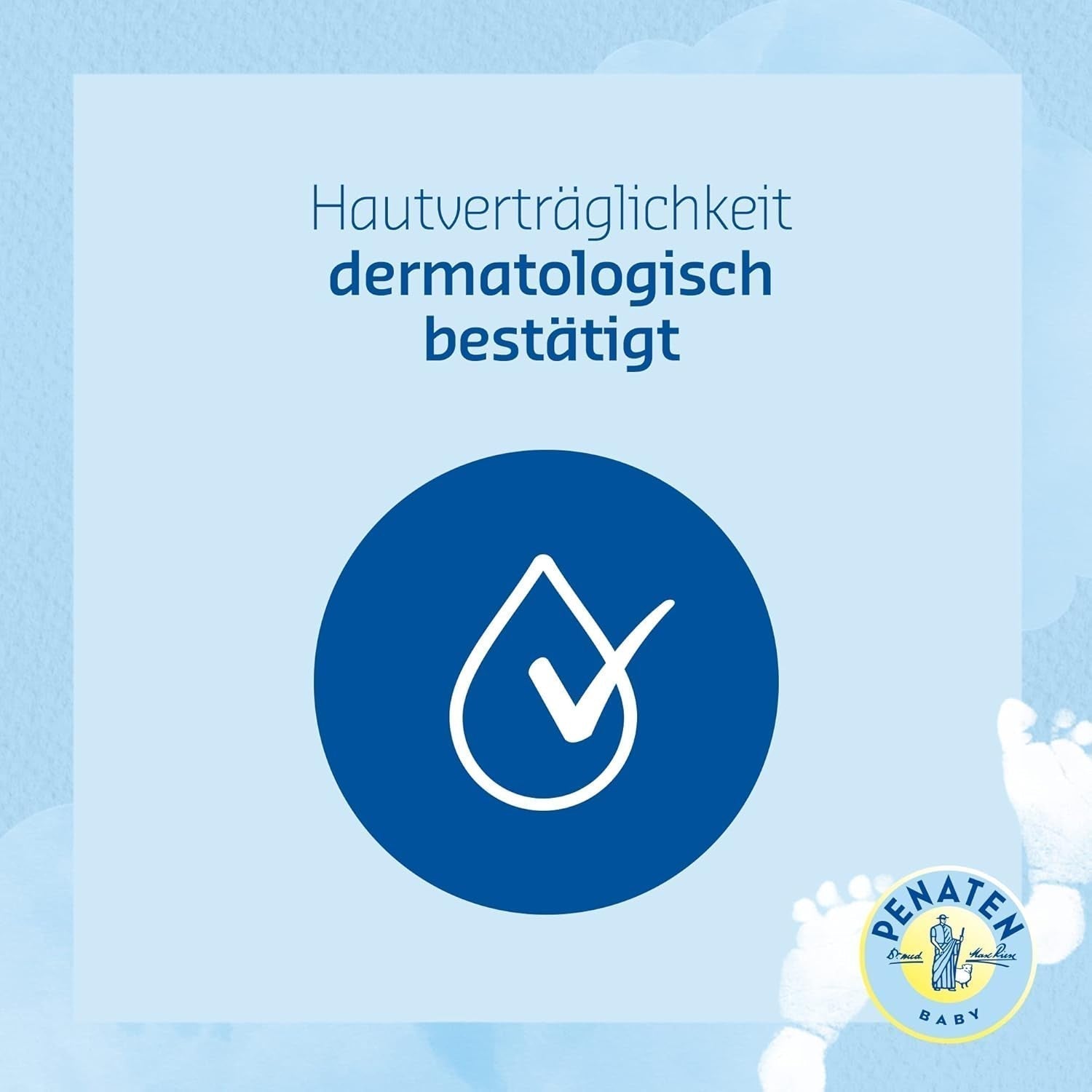 PENATEN shampoo (400 ml), særlig skånsom shampoo til babyer, til blødt hår, der er let at rede, skånsomt som rent øjenvand, i genanvendelig emballage (pakke med 2) Børn - Bath and Skincare Naty Shop