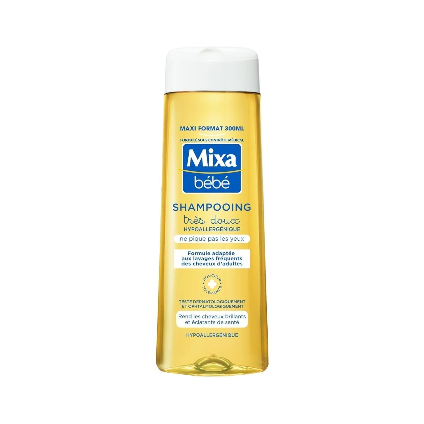 Mixa børneshampoo, hypoallergen, 300 ml Børn - Bad og hudpleje Naty Shop 1 stk.