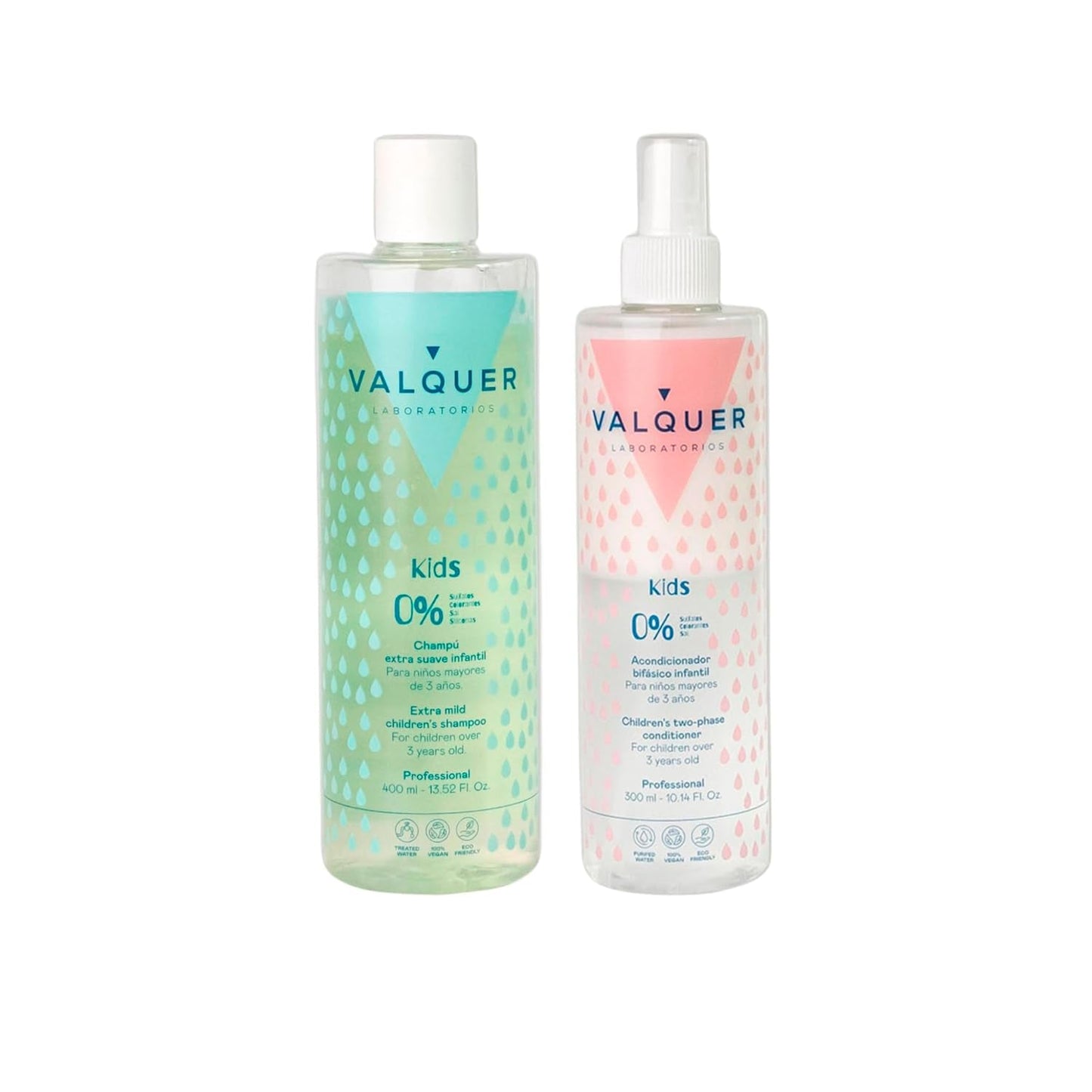 Valquer børneshampoo og hårbalsam uden silikoner, uden sulfater, til børn Børn - Bad og hudpleje Naty Shop Standardtitel