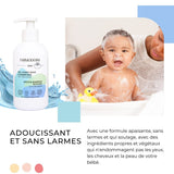 Shampoo og rensegel 2 i 1 Daily Gentle Baby Shampoo & Cleansing Gel - vegansk og økologisk - med 98% naturlige ingredienser - Shampoo uden tårer til børn og babyer - 300 ml Børn - Bad og hudpleje Naty Shop