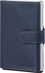 Samsonite Alu Fit SLG - Pung, 10,2 cm, blå (blå) Herrepung Naty Shop Blue