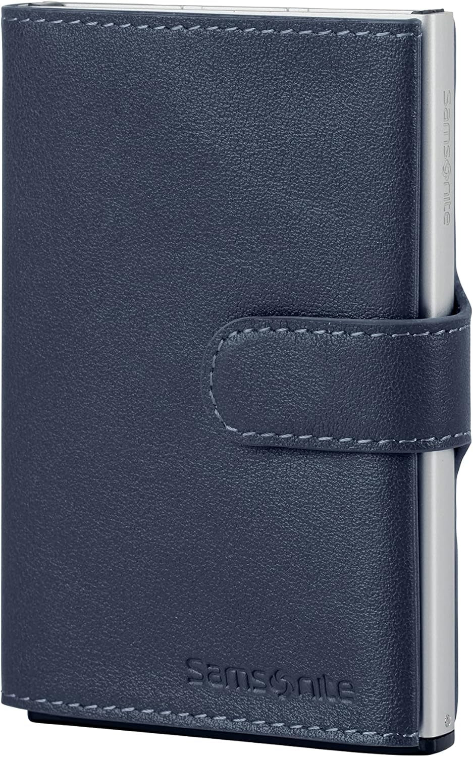 Samsonite Alu Fit SLG - Pung, 10,2 cm, blå (blå) Herrepung Naty Shop Blue