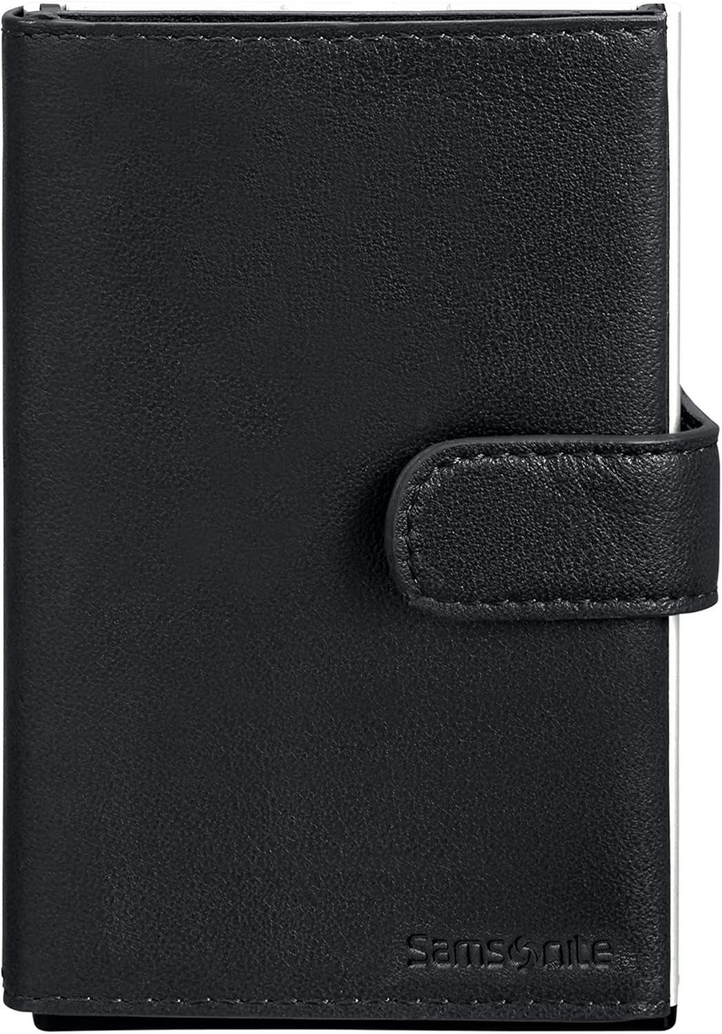 Samsonite Alu Fit SLG - Pung, 10,2 cm, sort (sort) Herrepung Naty Shop