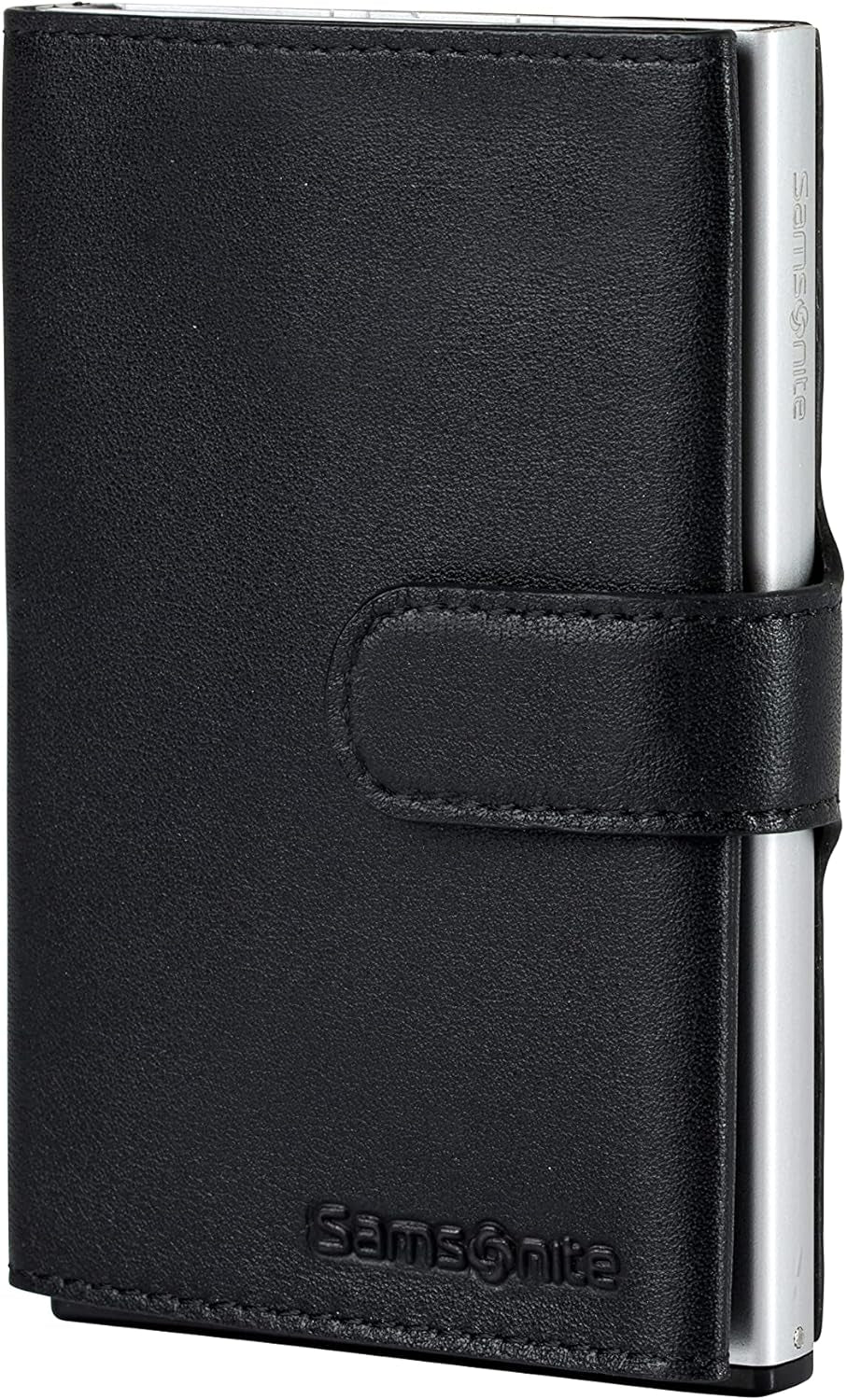 Samsonite Alu Fit SLG - Pung, 10,2 cm, sort (sort) Naty Shop Herrepung Sort 10,2 cm