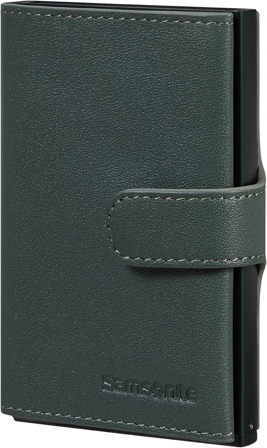 Samsonite Alu Fit SLG - Pung, 10,2 cm, grøn (Climbing Ivy) Herrepung Naty Shop Standardtitel