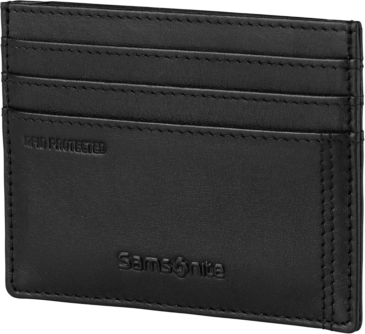 Samsonite Attack 2 SLG rejsetilbehør - kuvertkortholder, kortholder (10 cm) Herrepung Naty Shop Sort (sort)