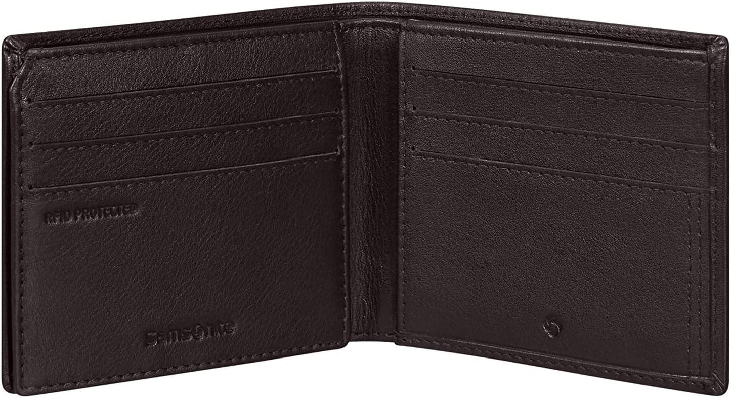 Samsonite Attack 2 SLG - Pung, 10,5 cm, brun (Ibenholtsbrun) Herrepung Naty Shop