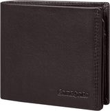 Samsonite Attack 2 SLG - Pung, 10,5 cm, brun (Ebony Brown) Herrepung Naty Shop Standardtitel